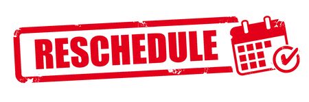 Reschedule clipart