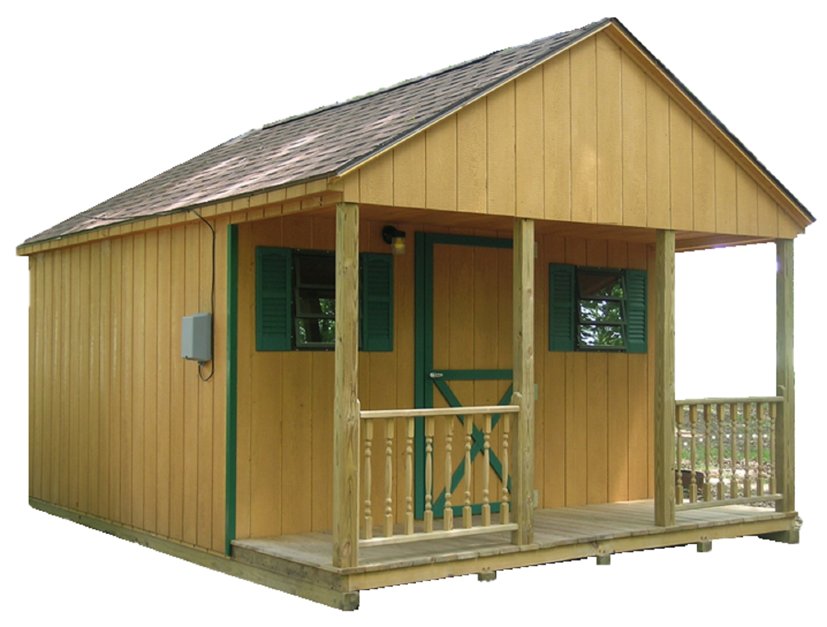 brn cutout lg Brown cabin